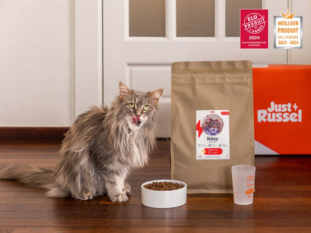 Nourriture pour chat sur mesure - Just Russel