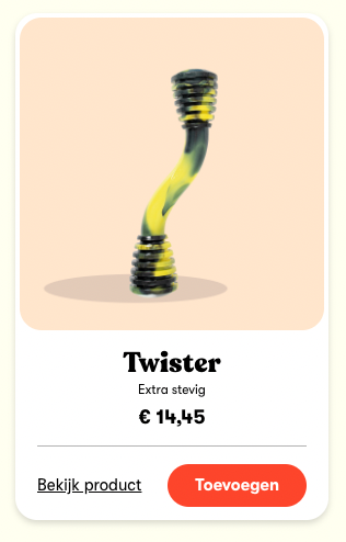 Het Twister honden speeltje