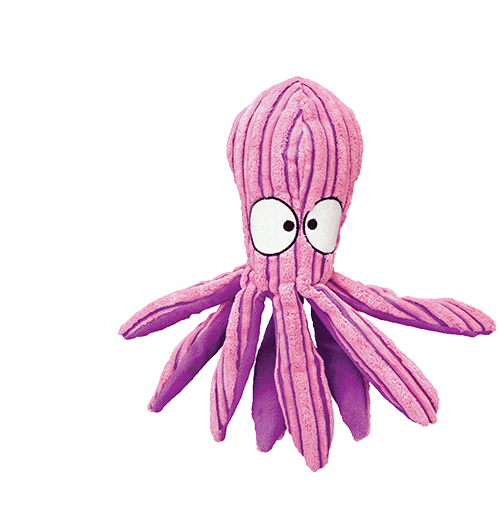 roze kong octopus hondenknuffel